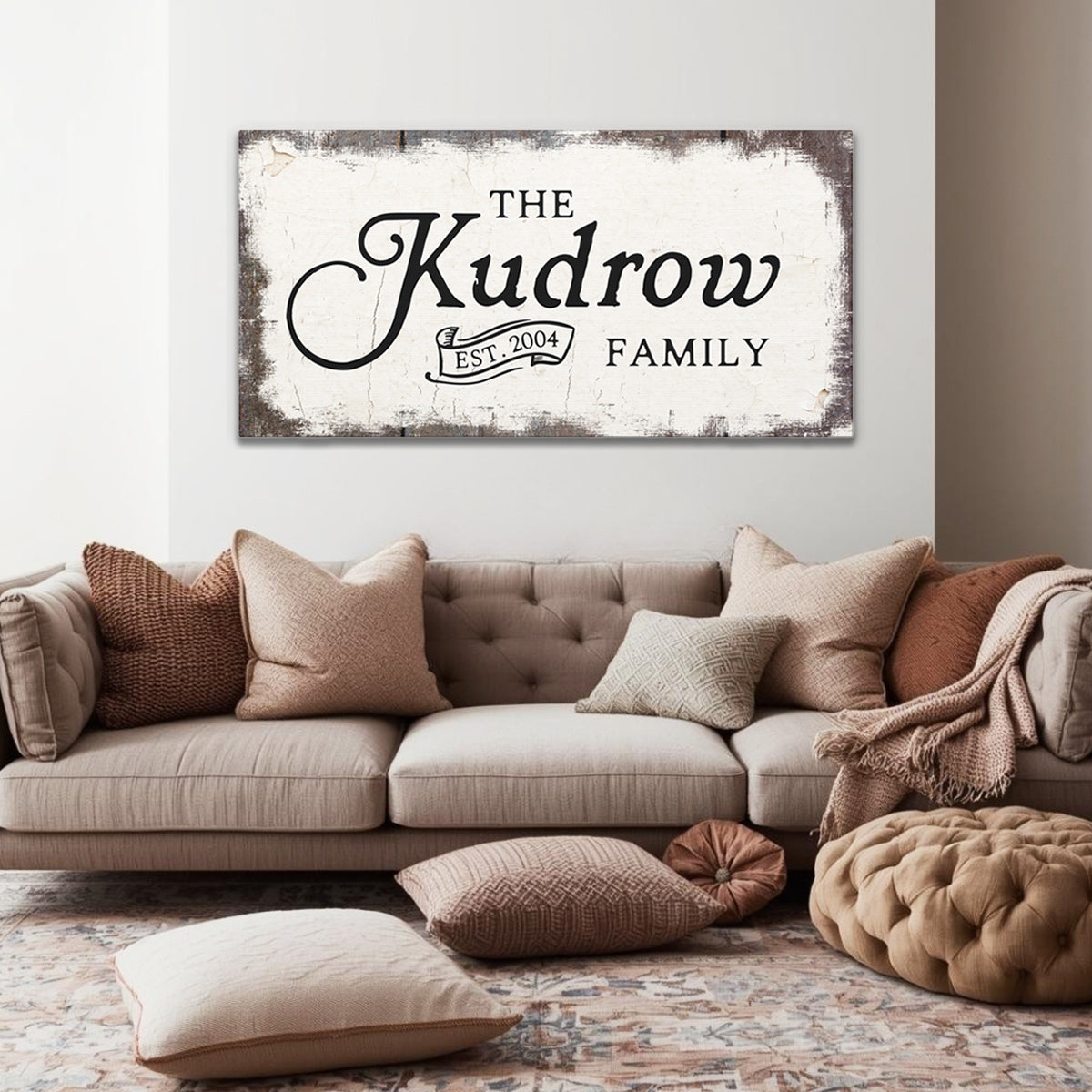 A Piece of History | Personalized Canvas