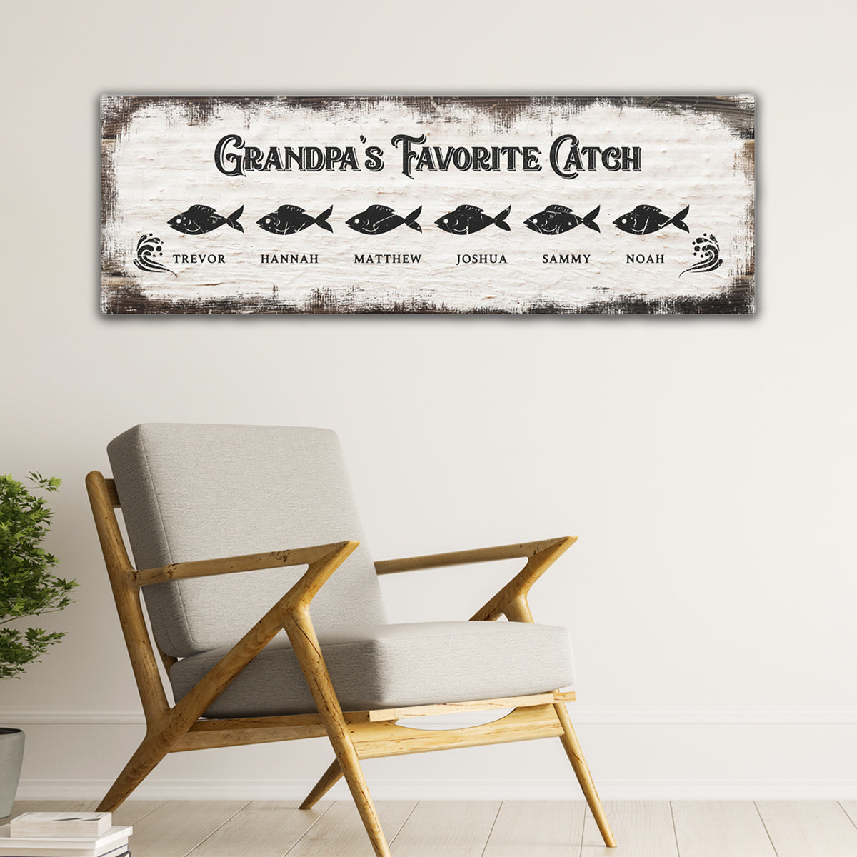 ~Grandpa's Favorite Catch~ Add 3 to 6 Names