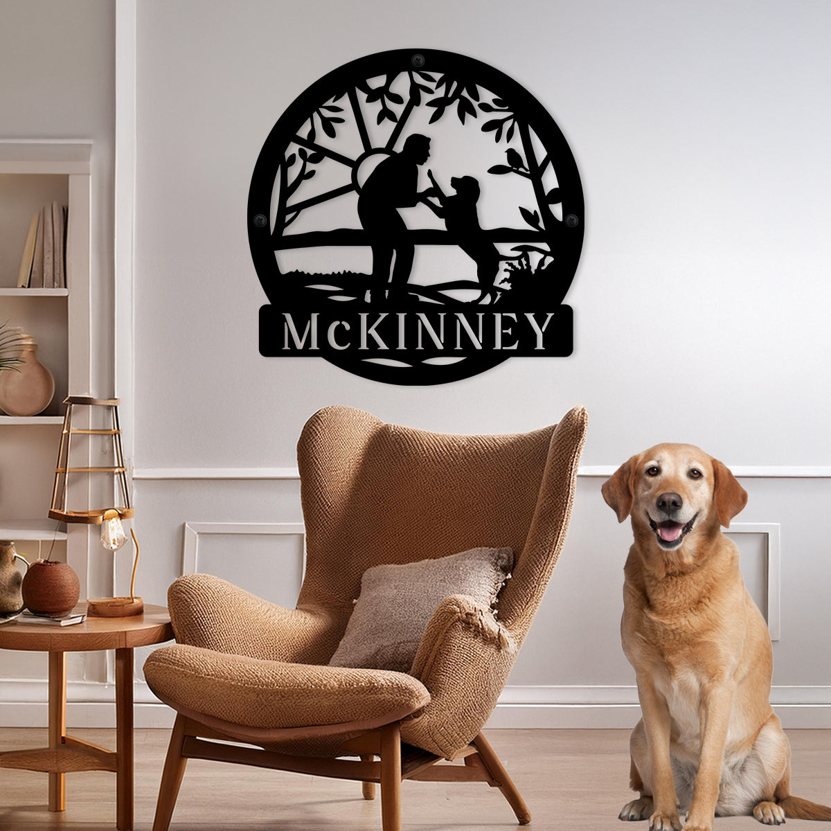 Paws and Play - Personalized Metal Sign