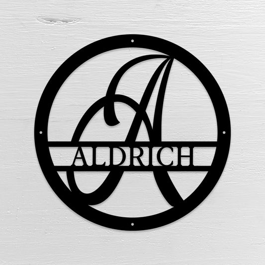 Metal Monogram - Simply H.I.P