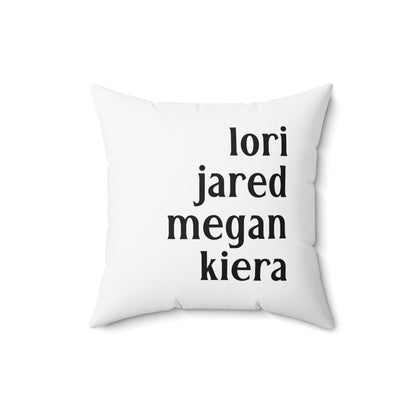 The Layered Mom - Personalized Pillow