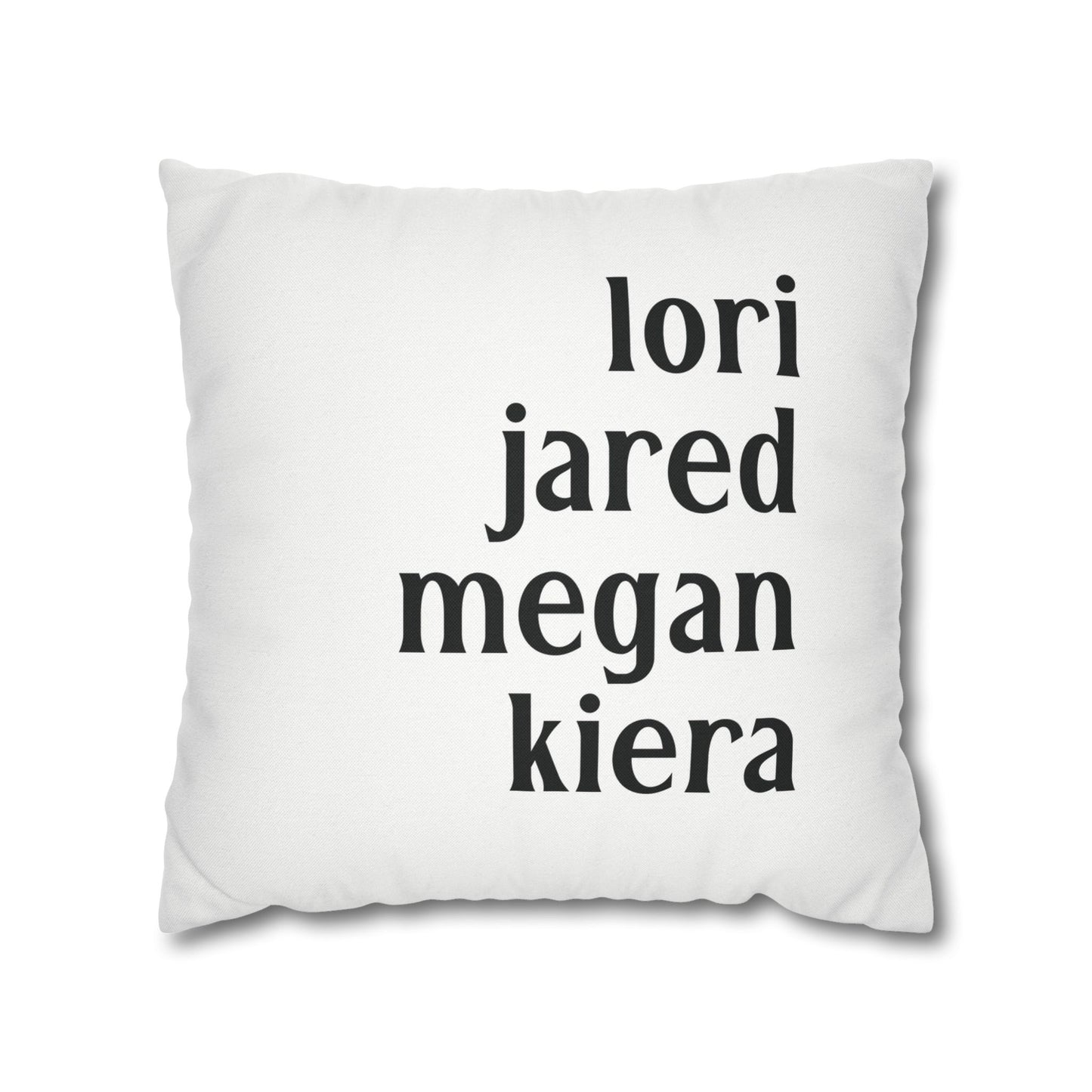 The Layered Mom - Personalized Pillowcase