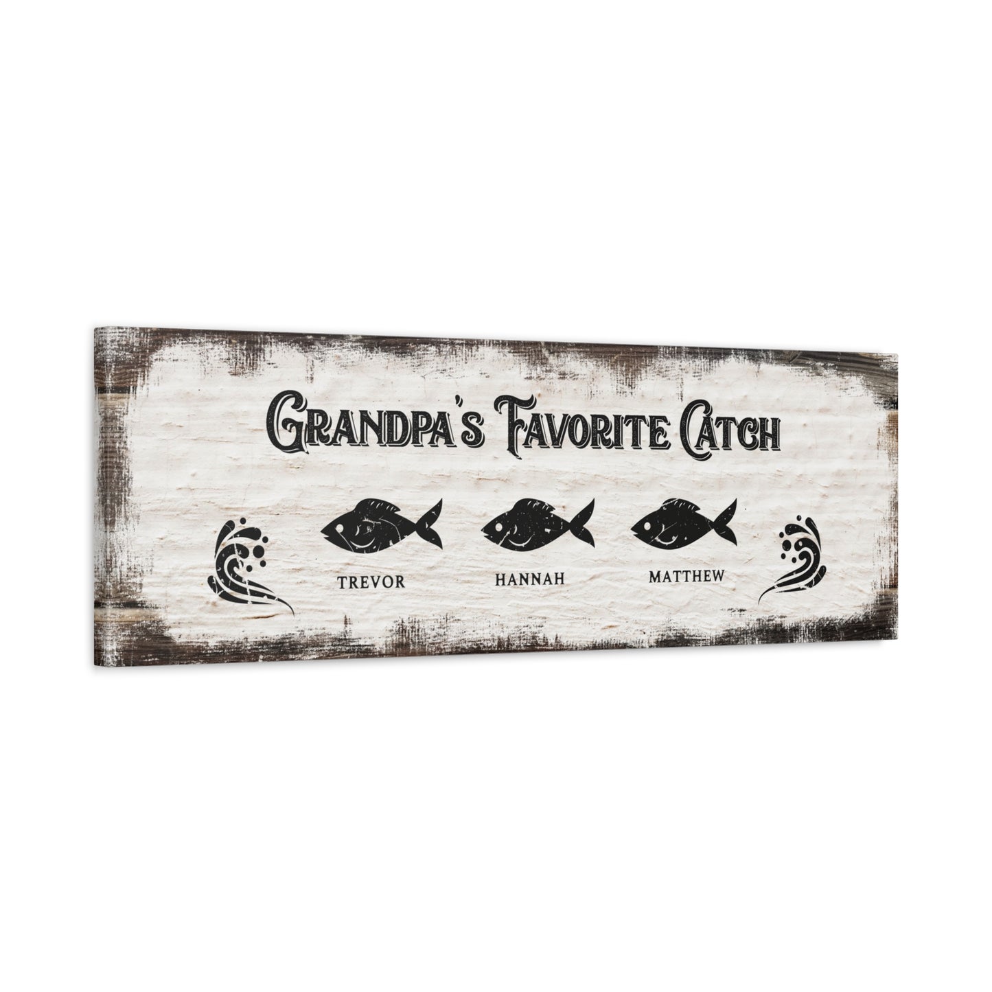 ~Grandpa's Favorite Catch~ Add 3 to 6 Names