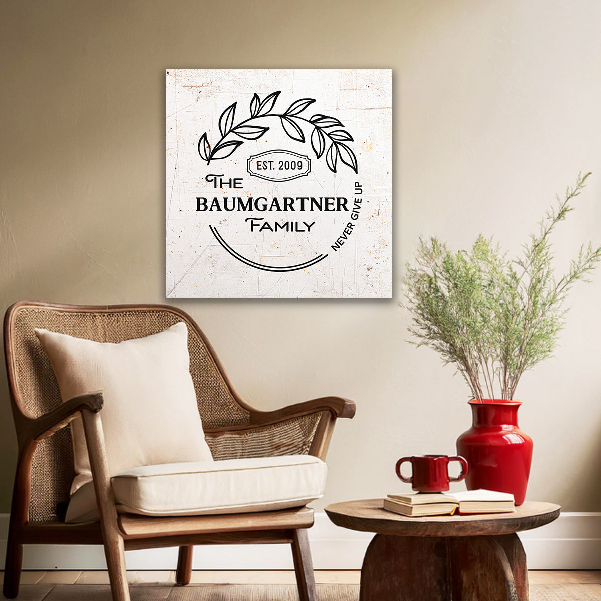 ~Circle of Life~ Personalized Canvas