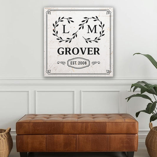 ~Leafy Love Monogram~