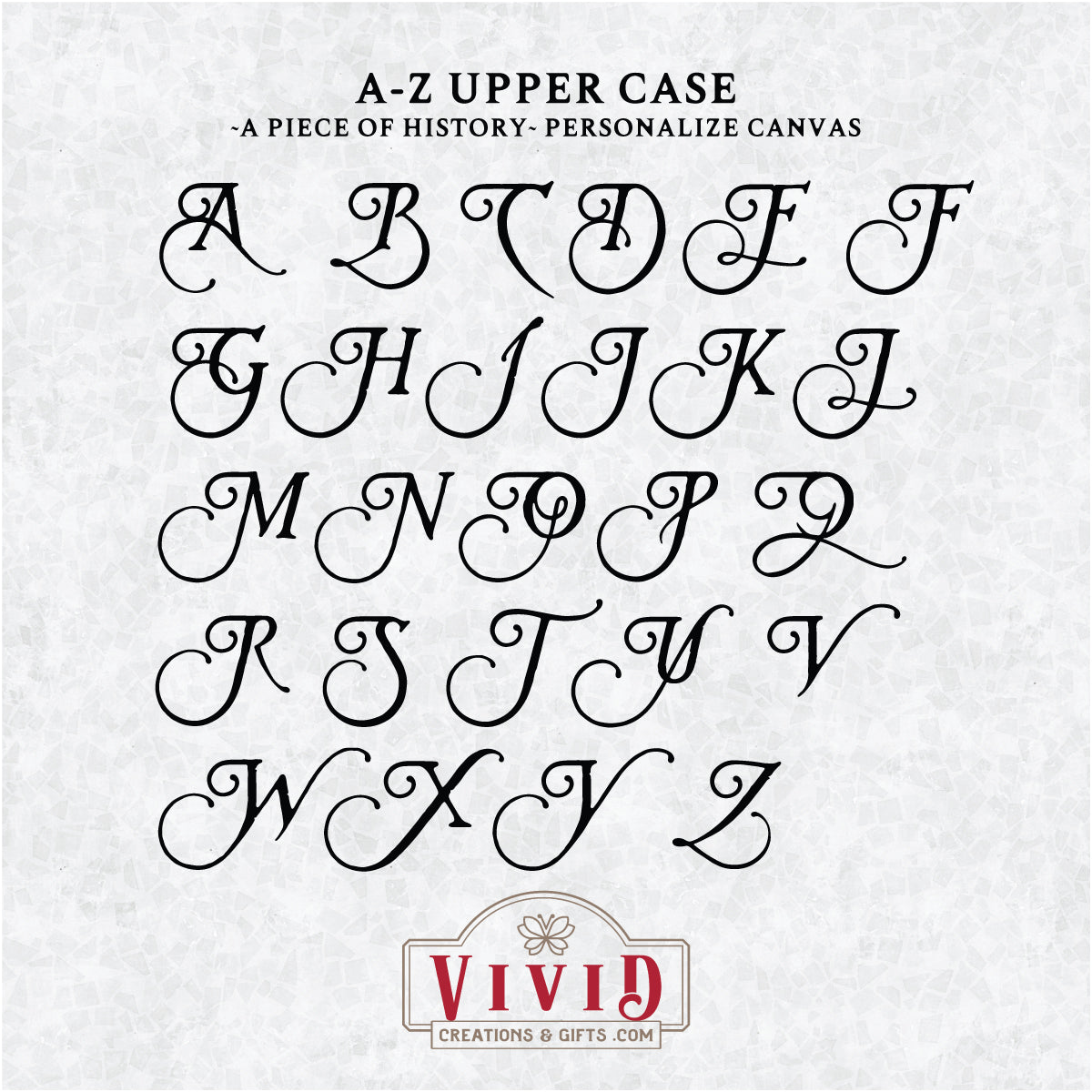 ~A Piece of History~ Personalized Canvas