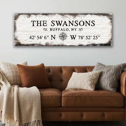 ~Family Coordinates~ Custom Latitude & Longitude