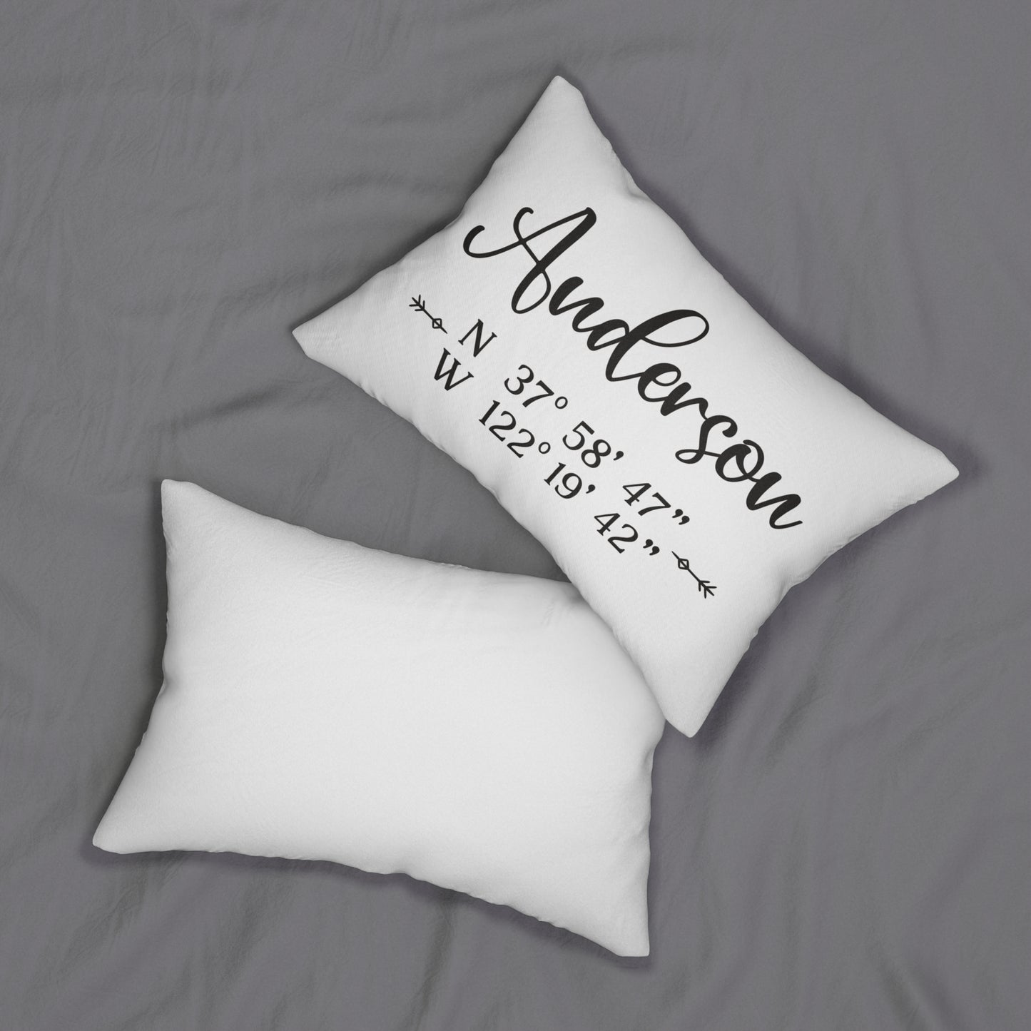 Favorite Coordinates - Personalized Pillow