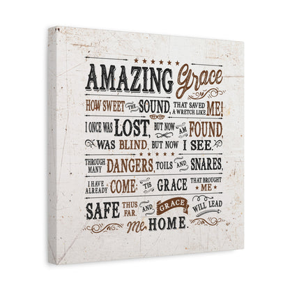 Amazing Grace | Canvas Wall Art