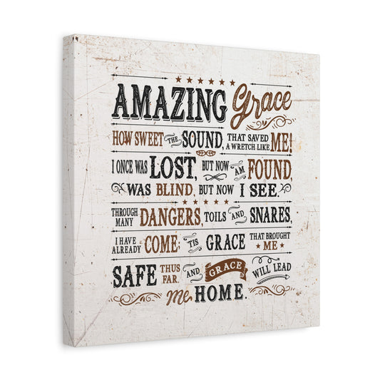 Amazing Grace | Canvas Wall Art