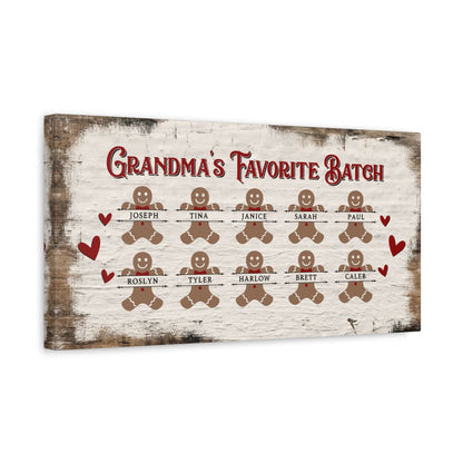 Grandma's Favorite Big Batch | Add 7 to 12 Names