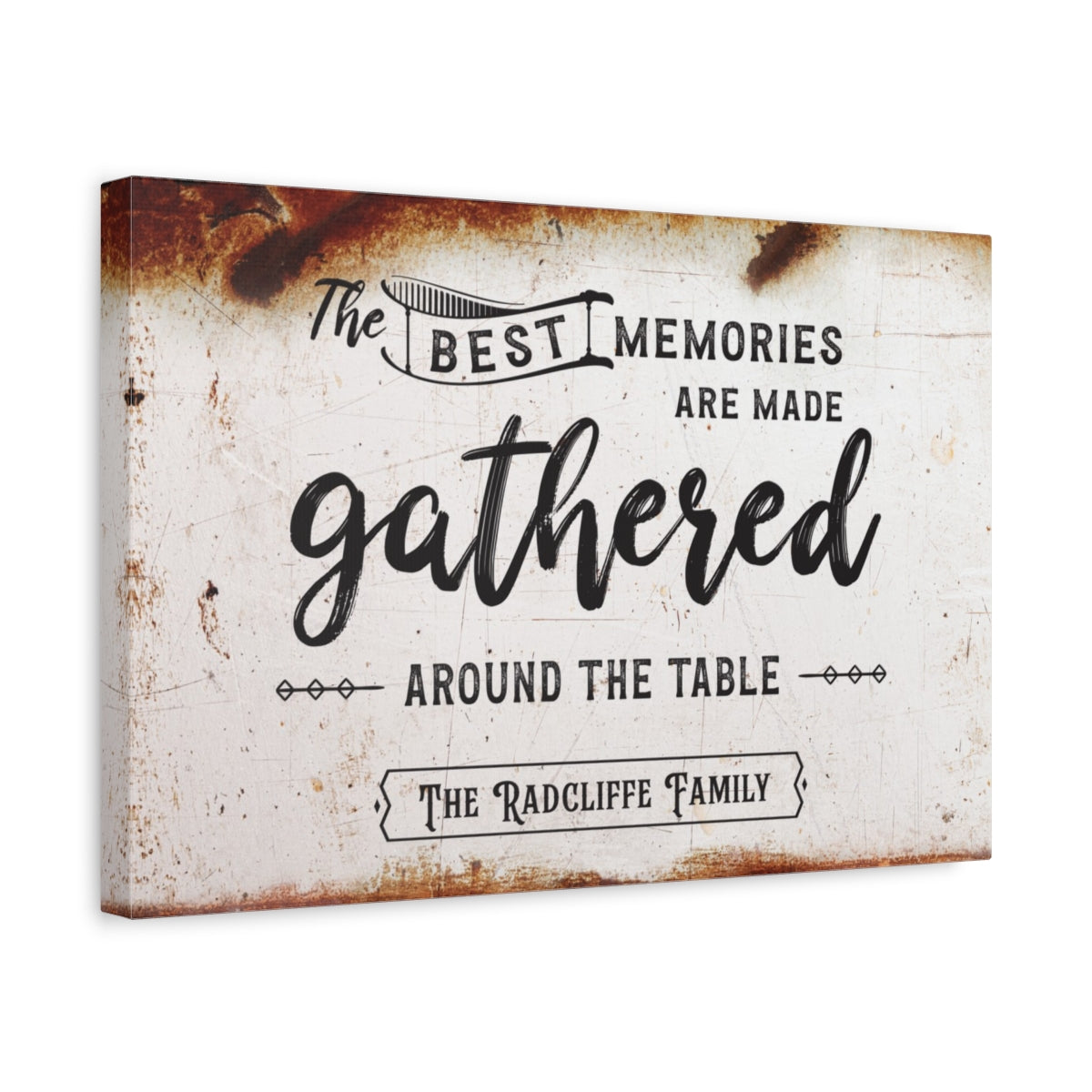 ~Best Memories ~ Personalized Canvas Wall Art for Great Gatherings