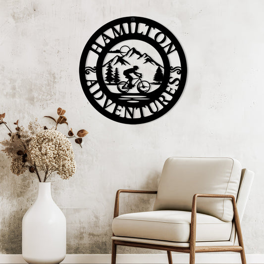 Spin Cycle - Personalized Metal Sign