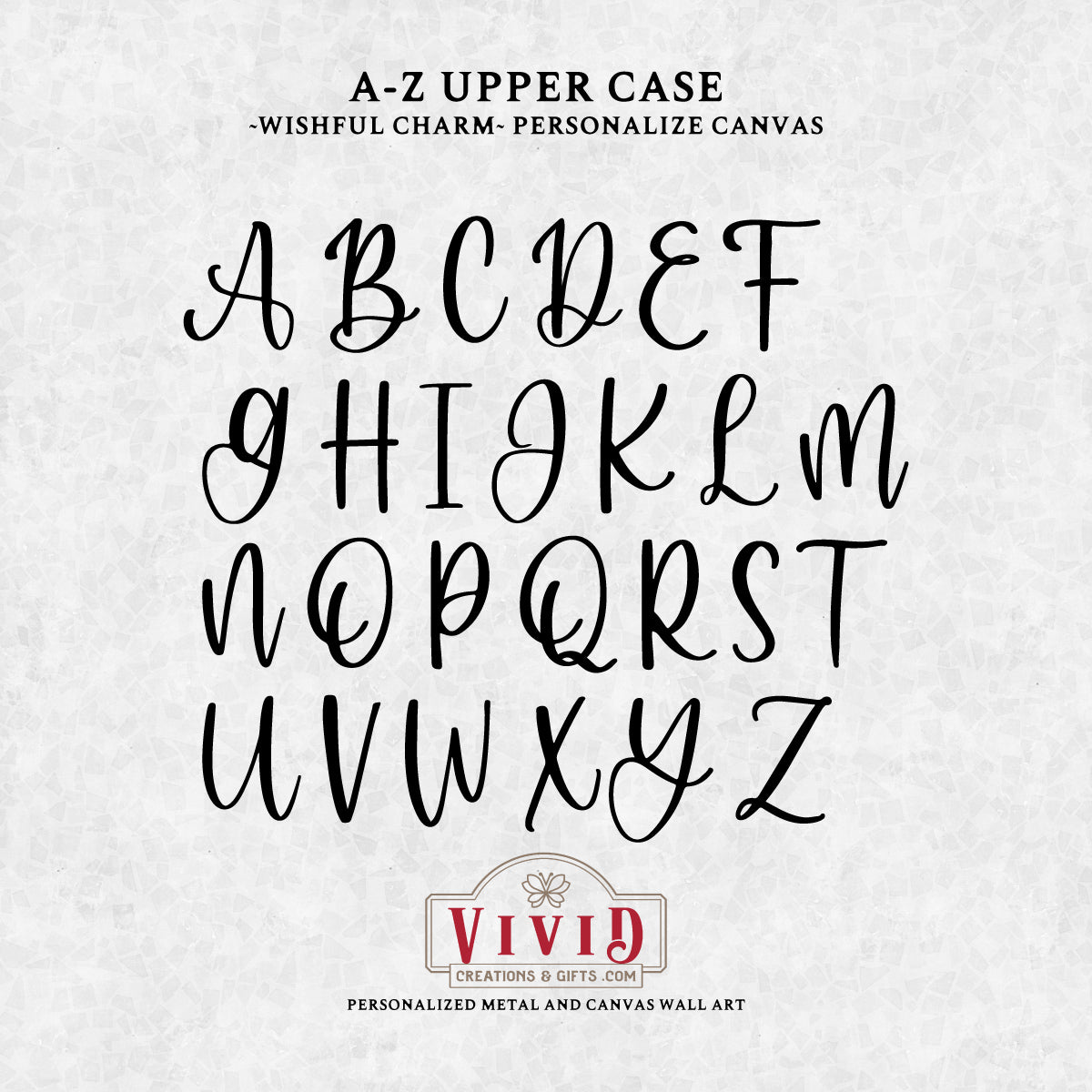 ~Wishful Charm~ Personalized Canvas