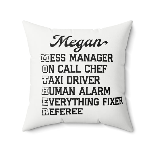 The Mom Life - Personalized Pillow